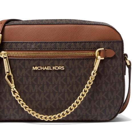 large graphite michael kors crossbody|Jet Set Large Signature Logo Convertible Crossbody .